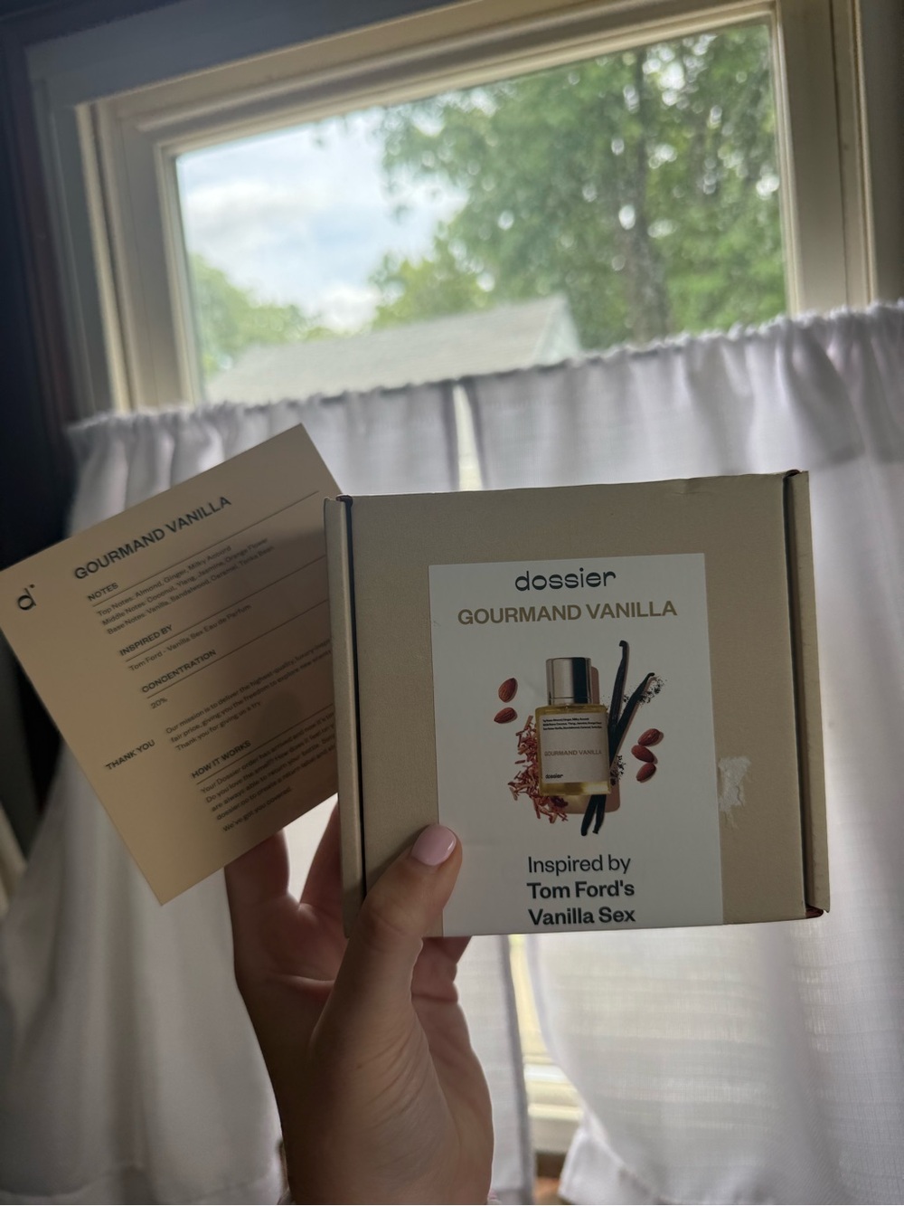 Dossier Gourmand Vanilla Fragrance - sealed box
